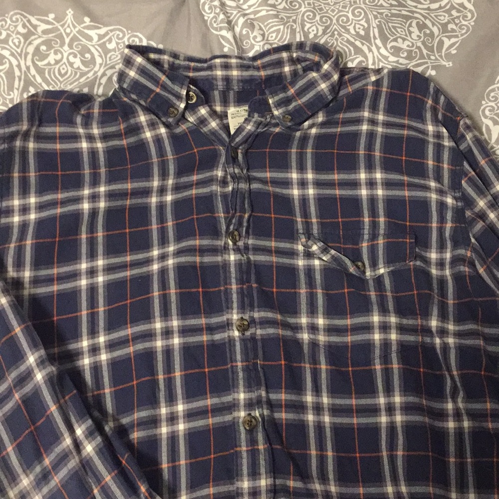 J Crew Plaid Button Down - Picture 2 of 3